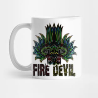 Traditional festival face mask design Mug